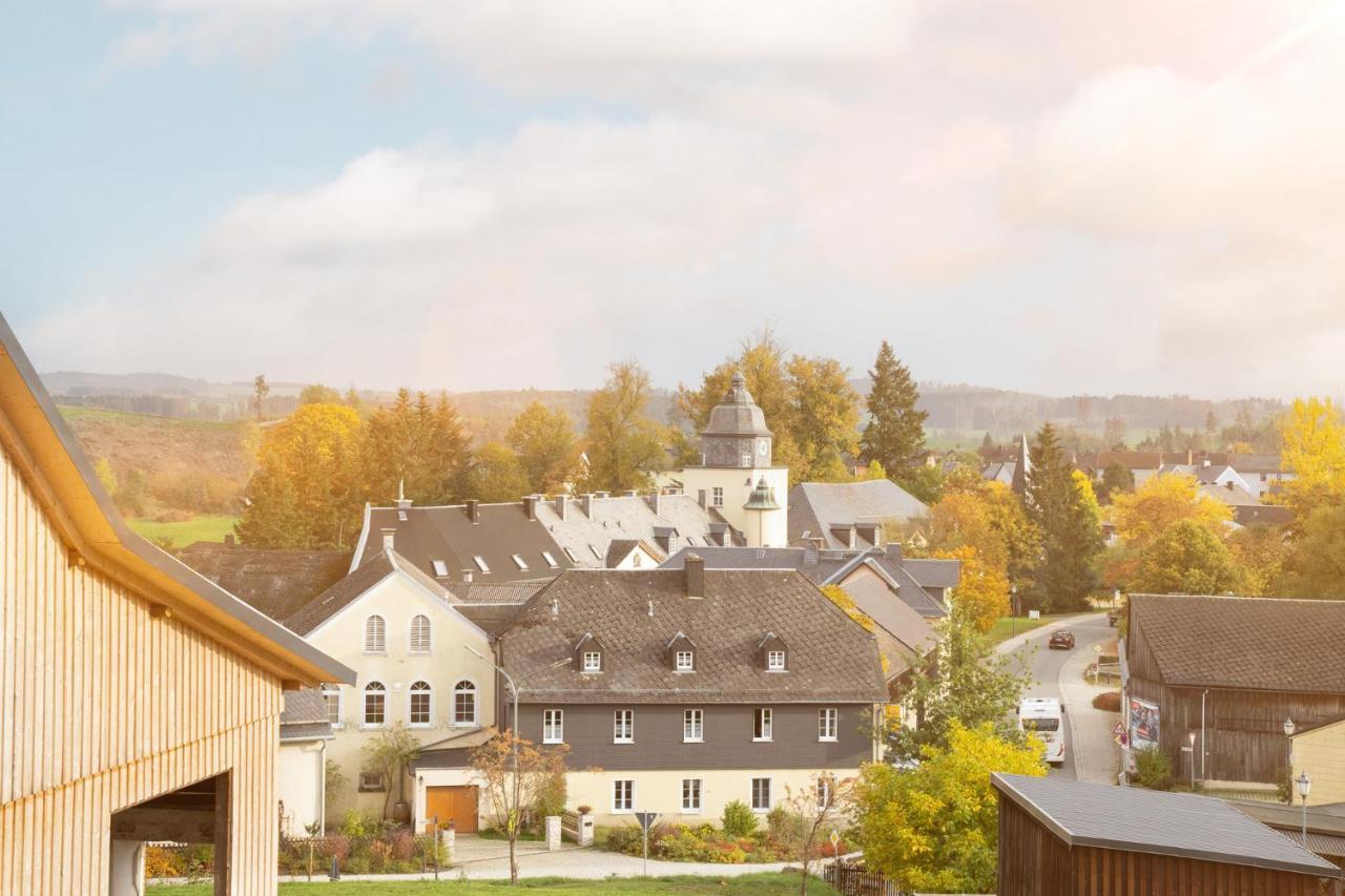 Chalet-Ferienwohnung Giebeltraum, 115 Qm, Wellness/Fitness/Sauna - Bergroedelhof Feilitzsch Zewnętrze zdjęcie