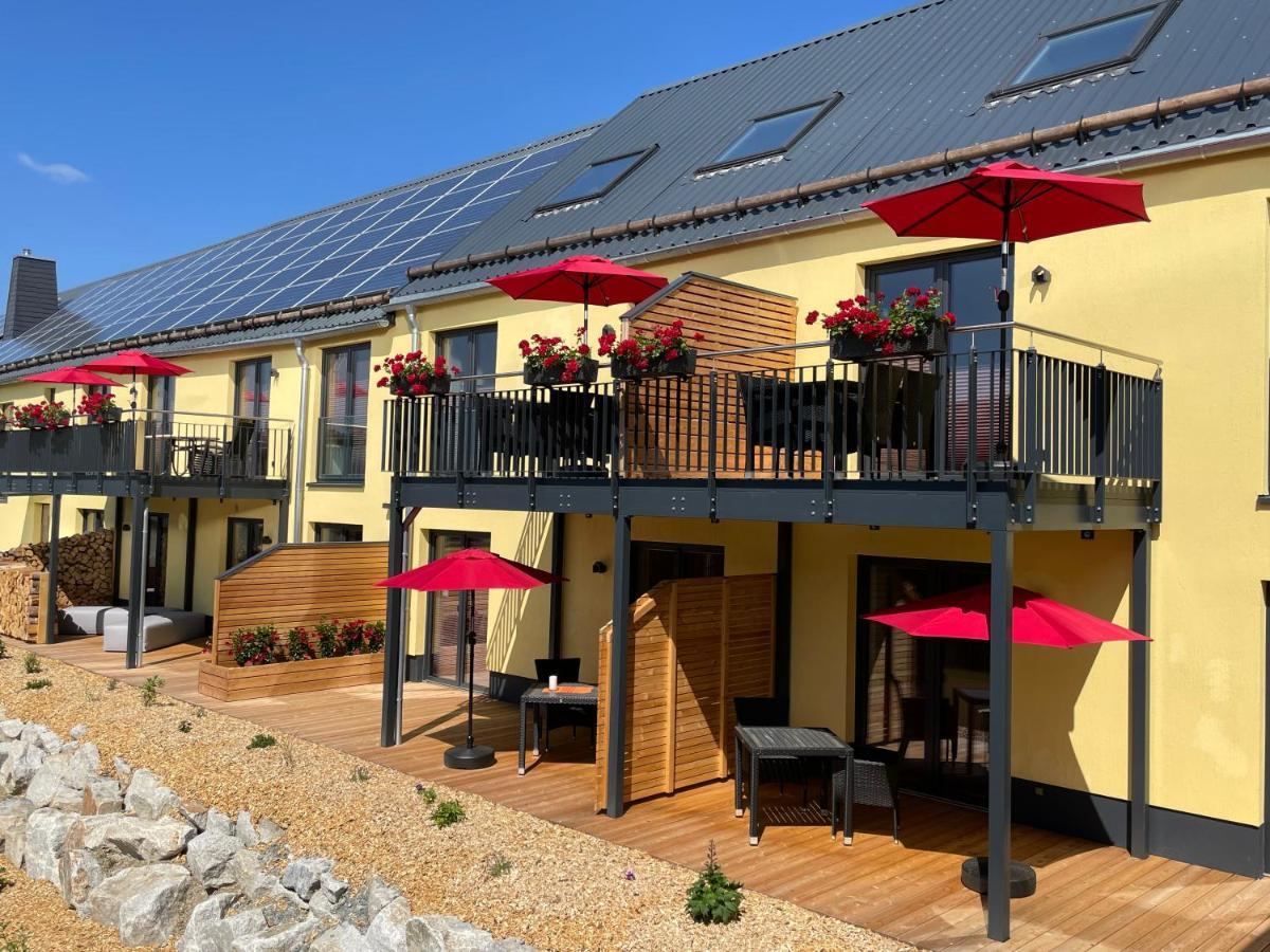 Chalet-Ferienwohnung Giebeltraum, 115 Qm, Wellness/Fitness/Sauna - Bergroedelhof Feilitzsch Zewnętrze zdjęcie