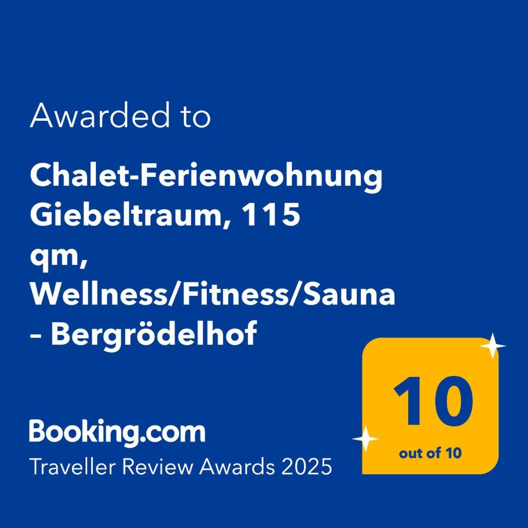 Chalet-Ferienwohnung Giebeltraum, 115 Qm, Wellness/Fitness/Sauna - Bergroedelhof Feilitzsch Zewnętrze zdjęcie